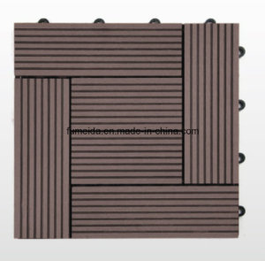 Outdoor WPC DIY Decking Tile for Promotion 300*300